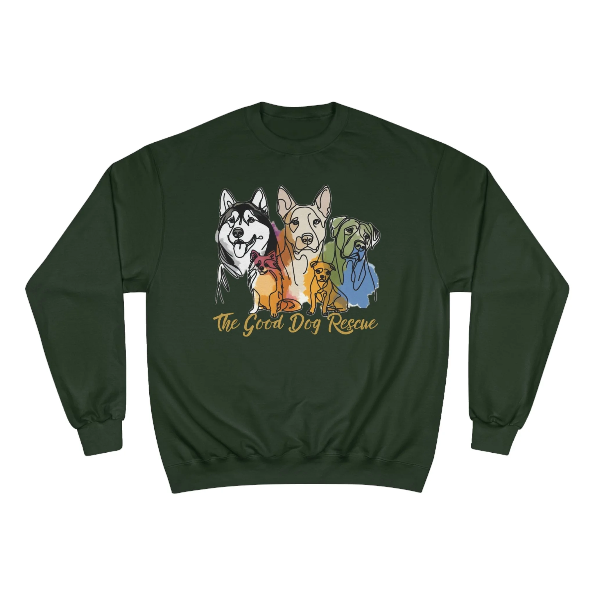 Adopt, Foster, Rescue Champion Sweatshirt — The Good Dog Rescue