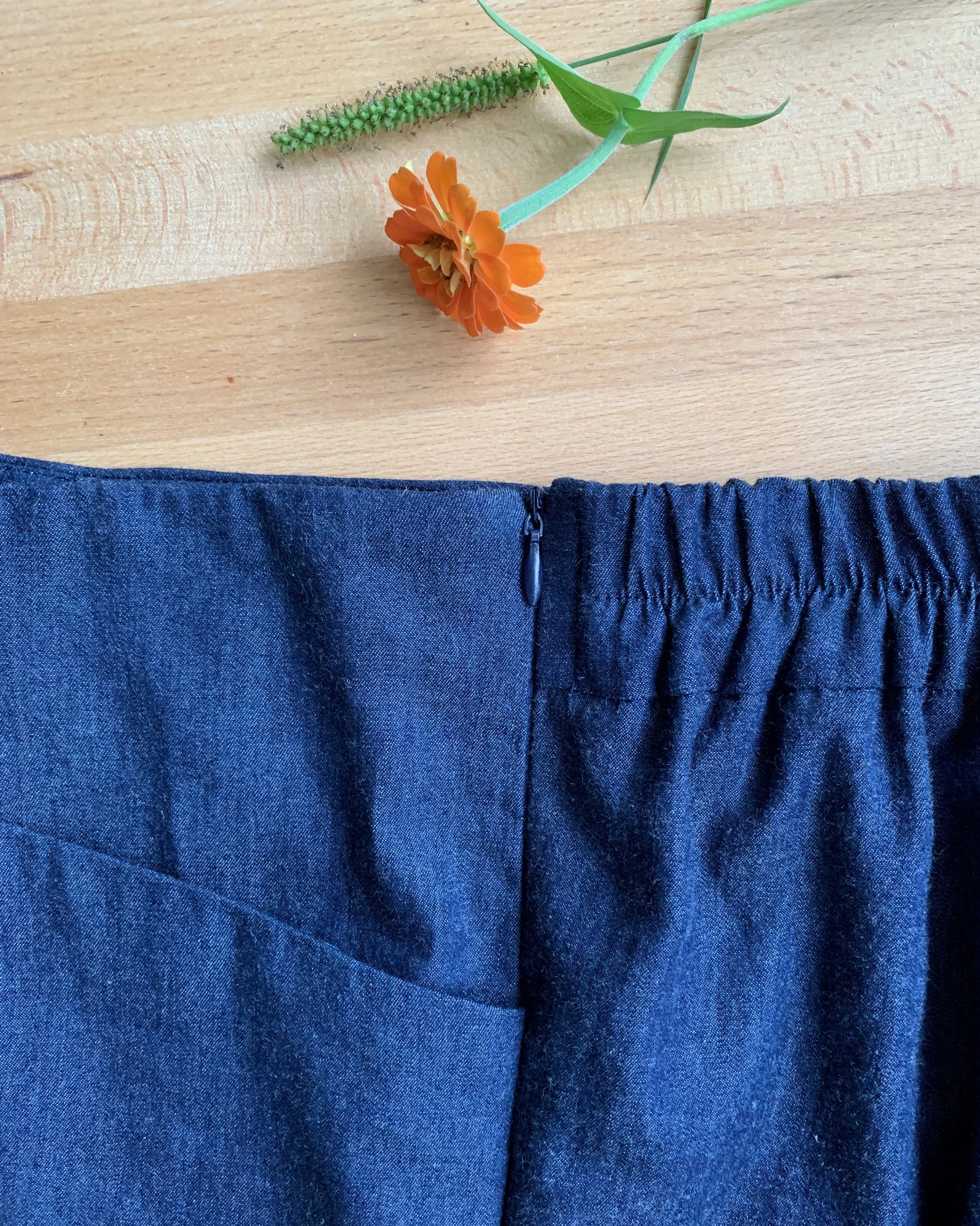 How to Add an Invisible Zipper to the Pietra Pants