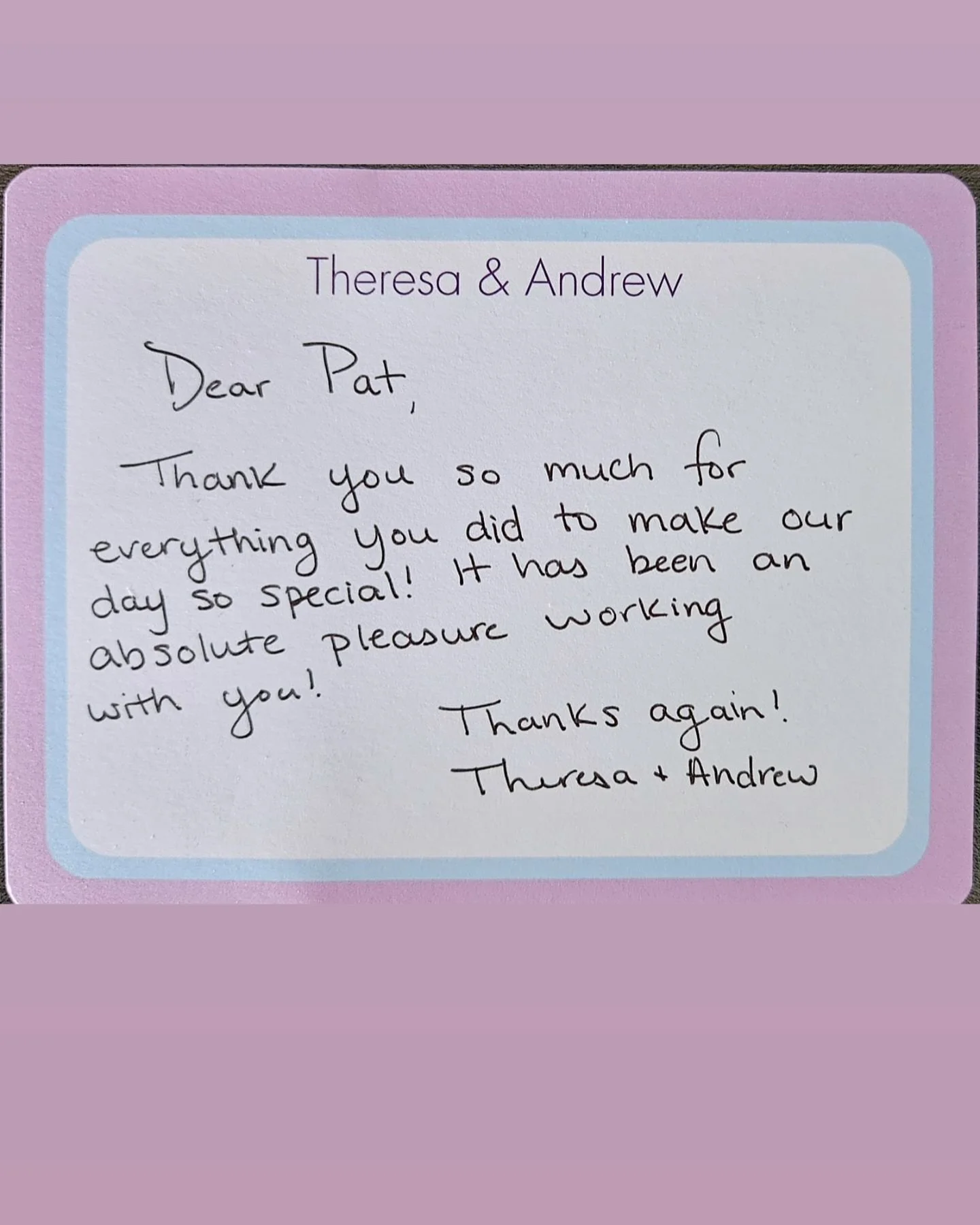 @djpat_nje strikes again!!! When you make such an impact the couple hand writes you a note! 

#wedding #weddingdress #weddingphotography #weddinghair #weddingrings #weddingday #tagstagram #weddingmakeup #tagsta_events #tagstagramers #weddingwire #tag