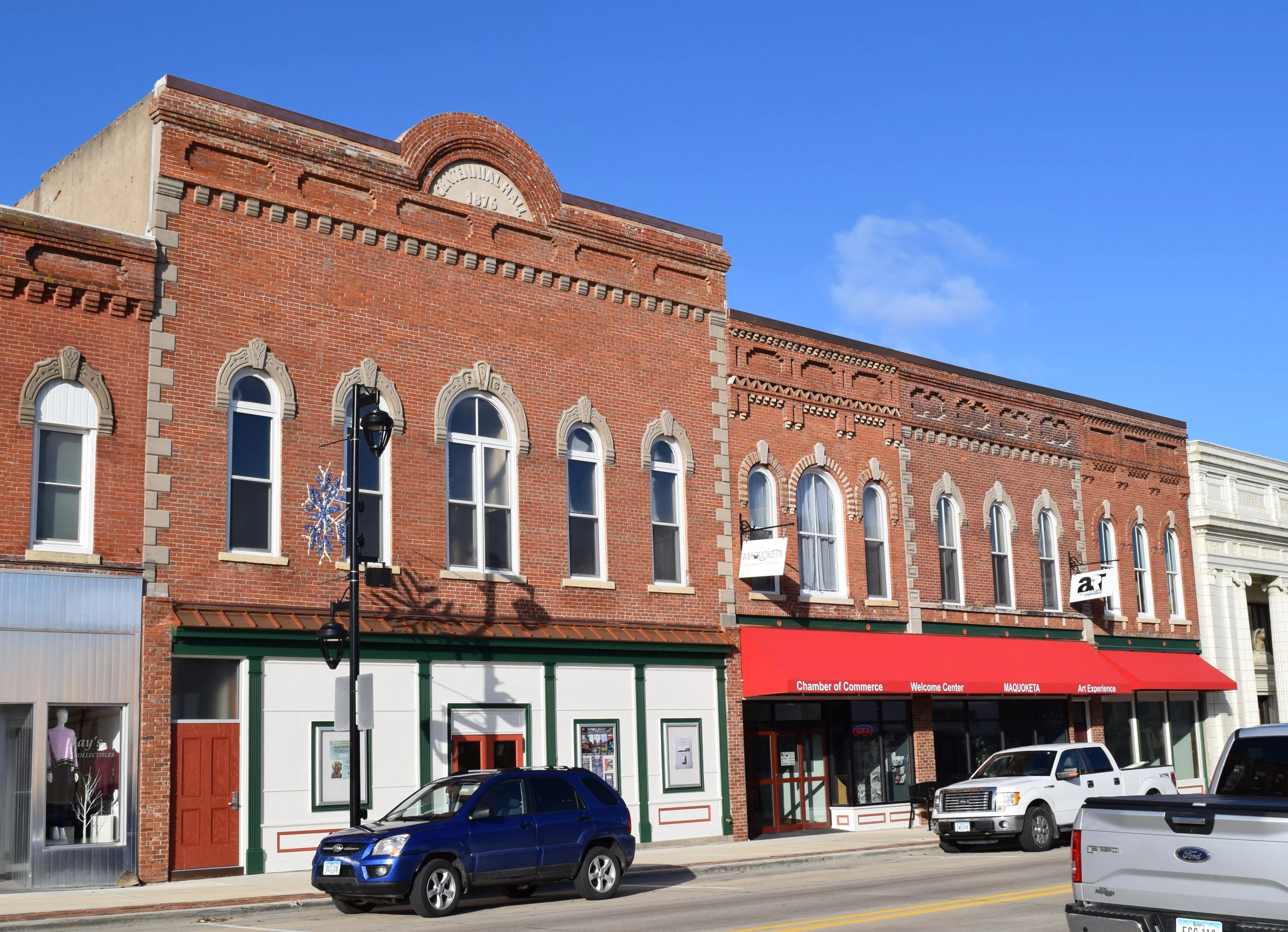 Art Experience, Main Street, Maquoketa, Iowa