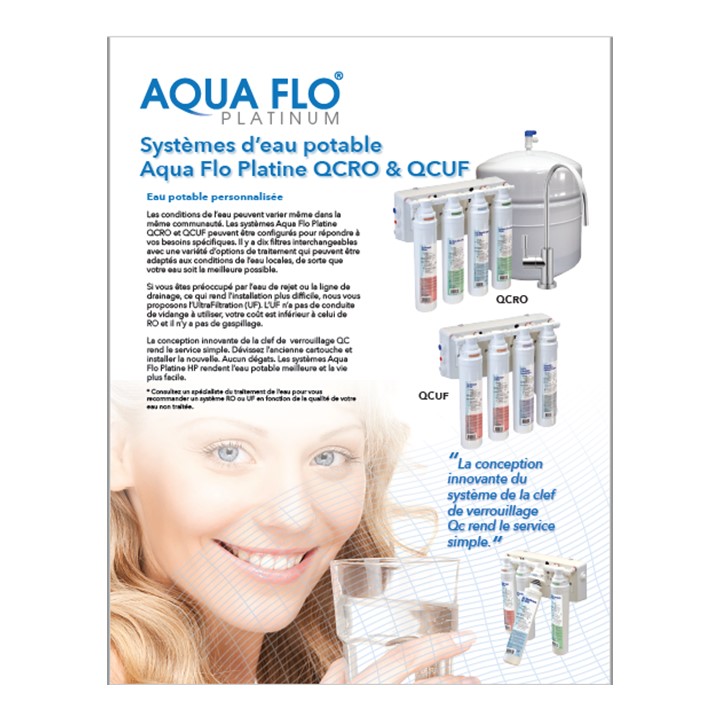 Quick Change Reverse Osmosis and Ultra Filtration Systems (QCRO/QCUF