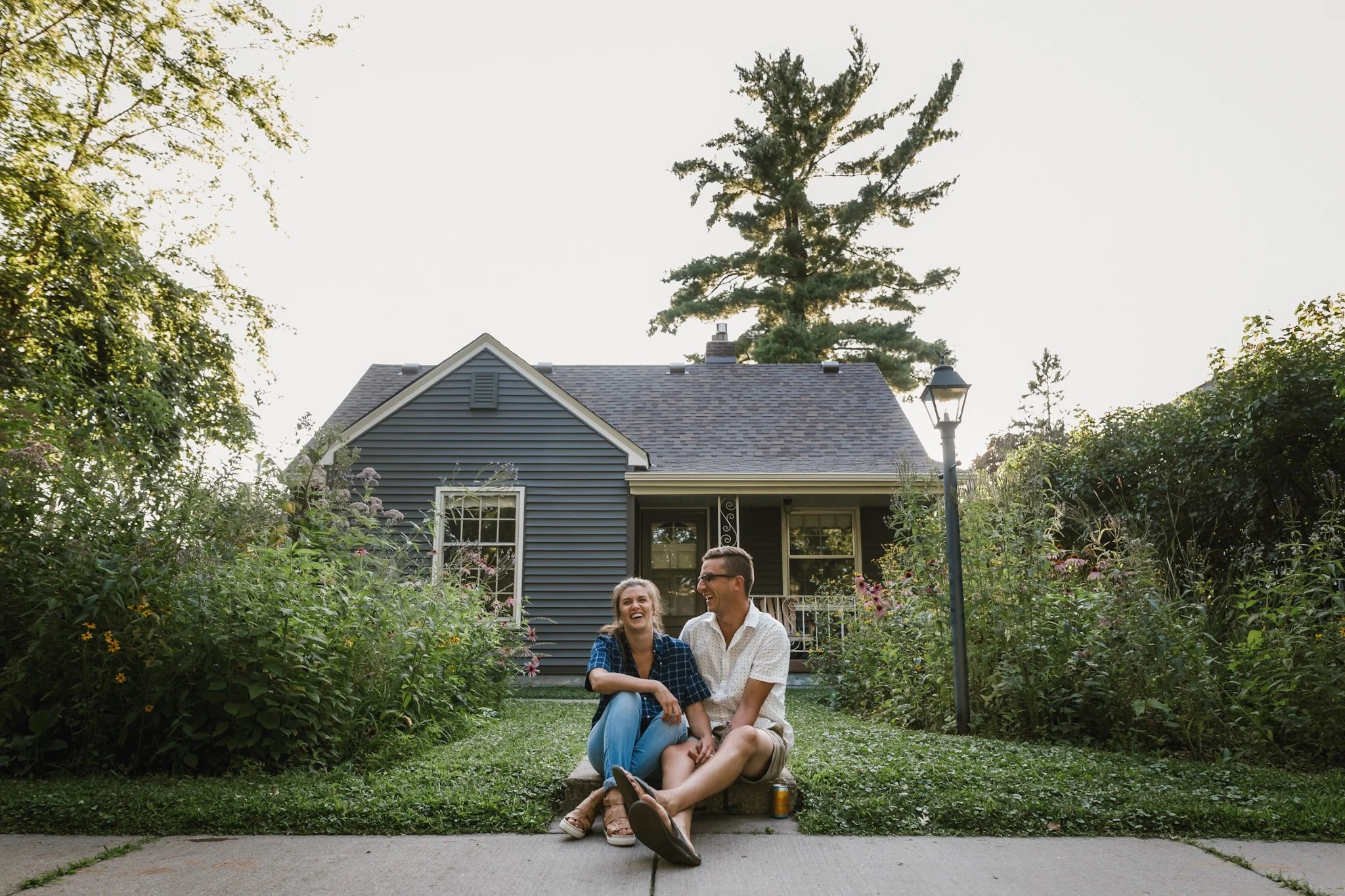 Us at our home, August 2019. Photo by Joe and Jen Photo .