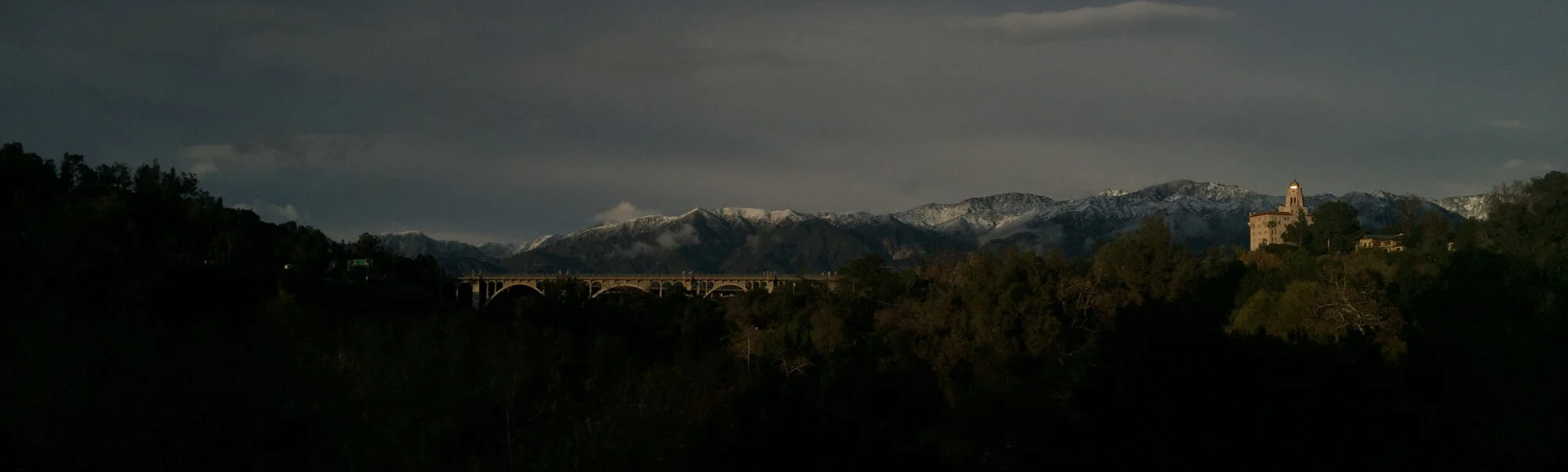 Snow Hits the Foothills
