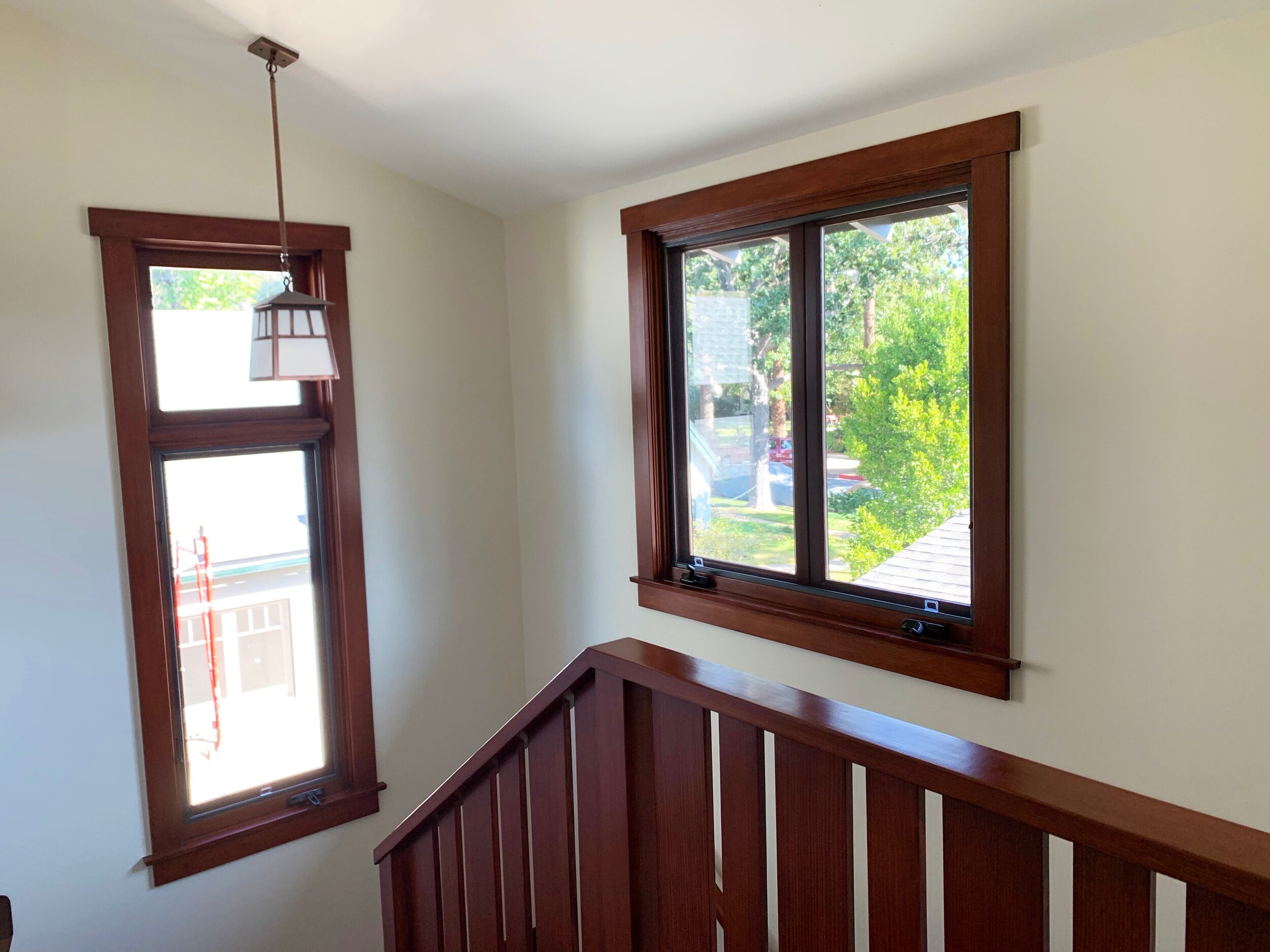 VIEW FROM TOP OF STAIRS