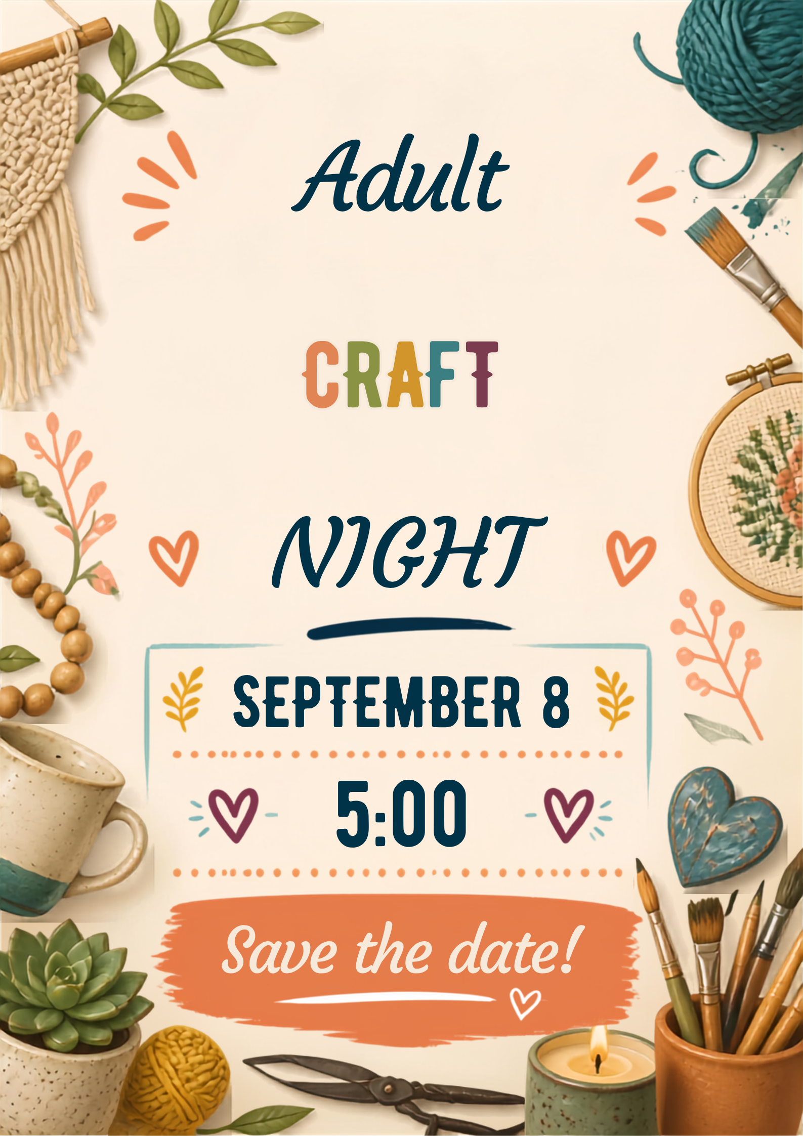 Adult Craft Night