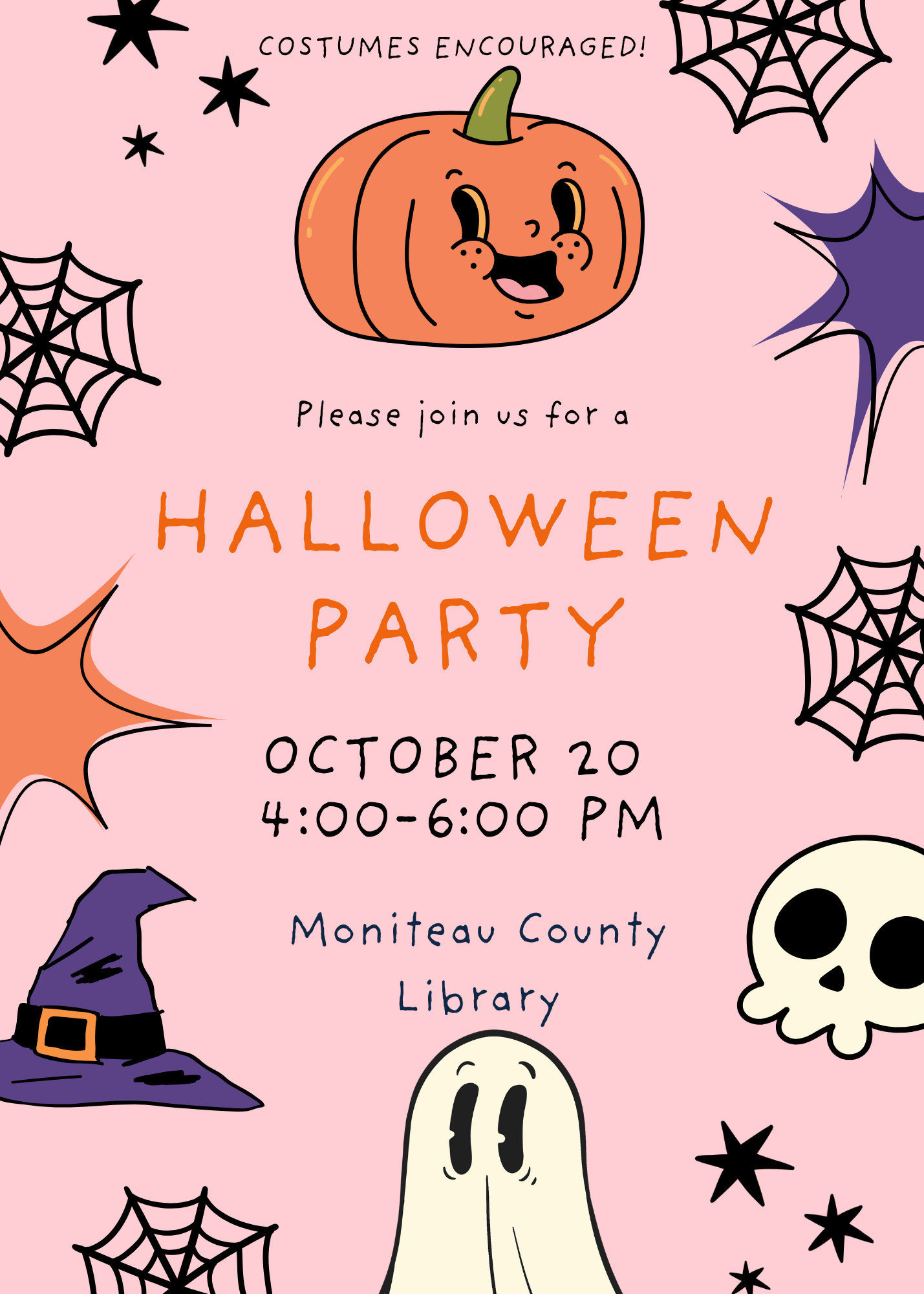      

 
   HALLOWEEN PARTY! All ages welcome! Costumes encouraged but not required! 
 




















  
  



     