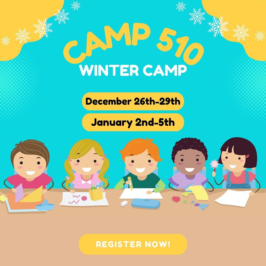 Join us for Winter Camp! Campers will participate in fun projects using multimedia techniques and materials including painting, cardboard construction, and more! All taught by local Artists and Makers. 
Accepting ages 5-11
Sign up now! 
Winter Week 1