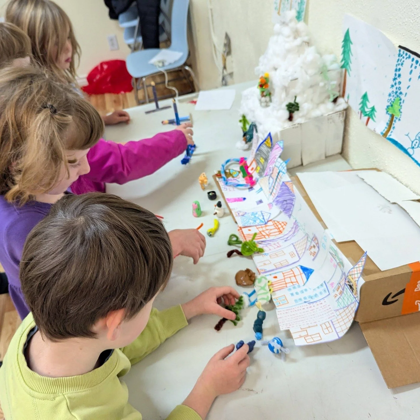 Thanks to everyone that joined our Winter Camp! Oh, what fun we had making our stop-motion winter wonderland video!
