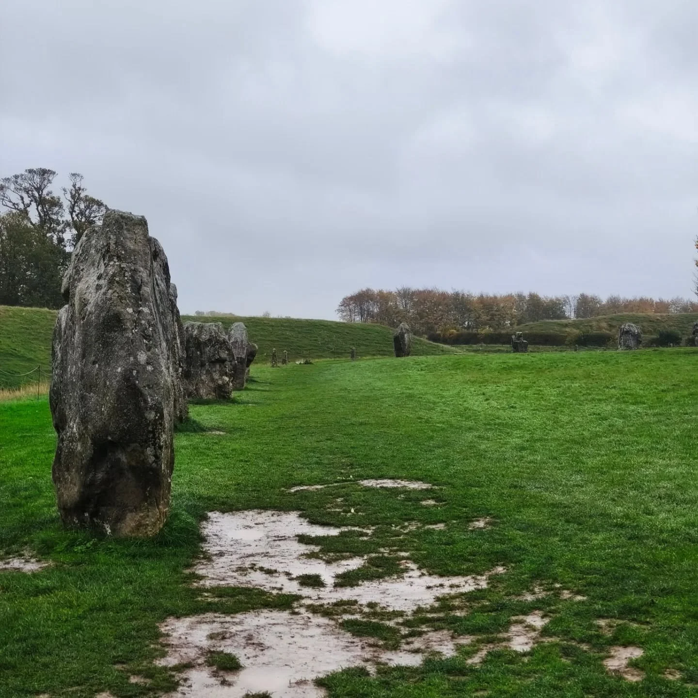 A very wet and soggy afternoon at Avebury yesterday, completing a powerful house blessing and energy clearing on a new, old home in Calne the day before, releasing layers of old, hierarchical and controlling masculine energy. Avebury is just a short