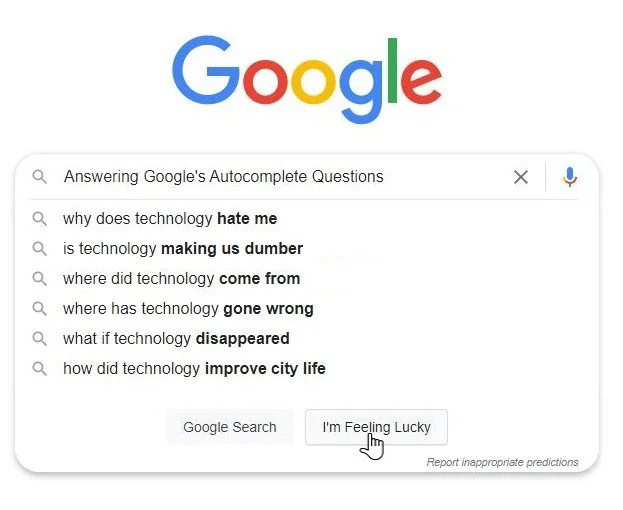 S7E6 - Answering Google's Autocomplete Questions