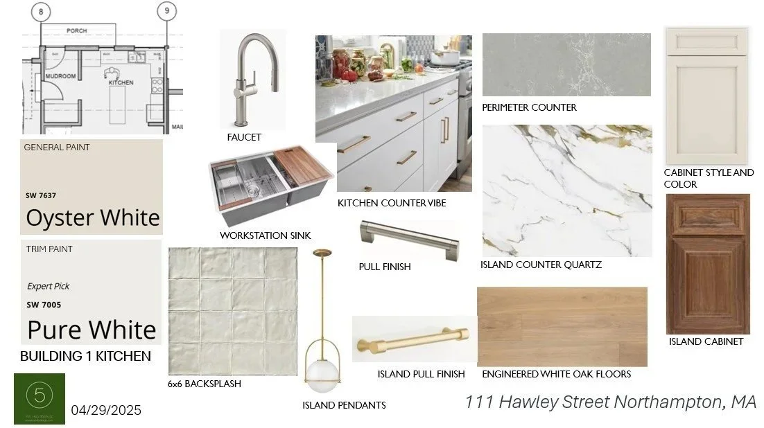 Kitchen finish and fixtures