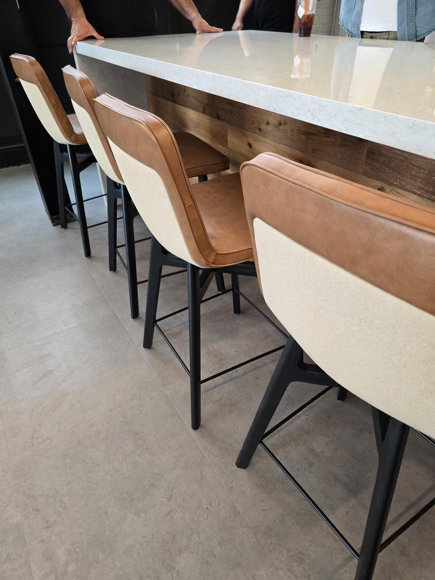 Stools at Kitchen Island
