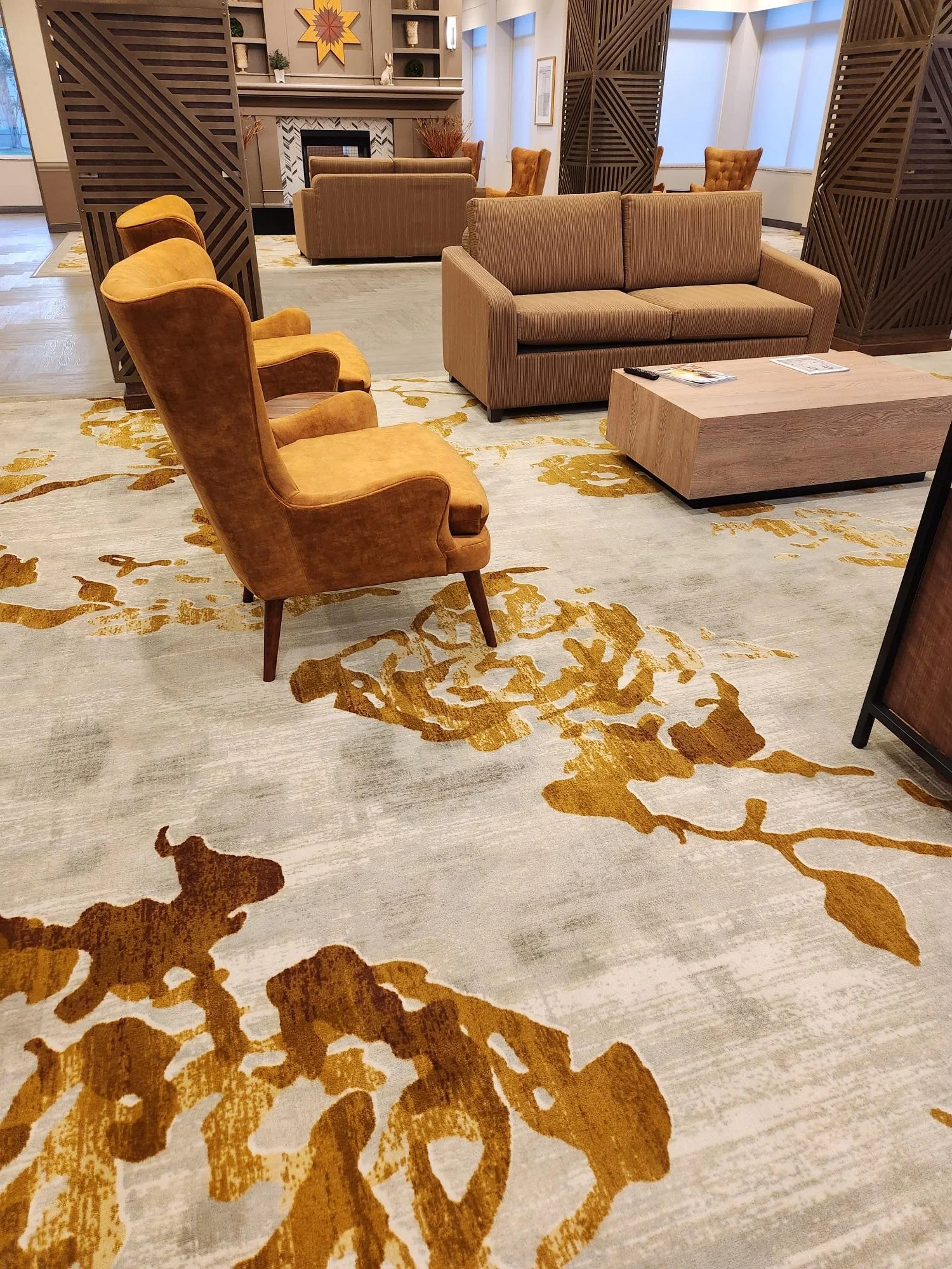 Gorgeous plush carpeting