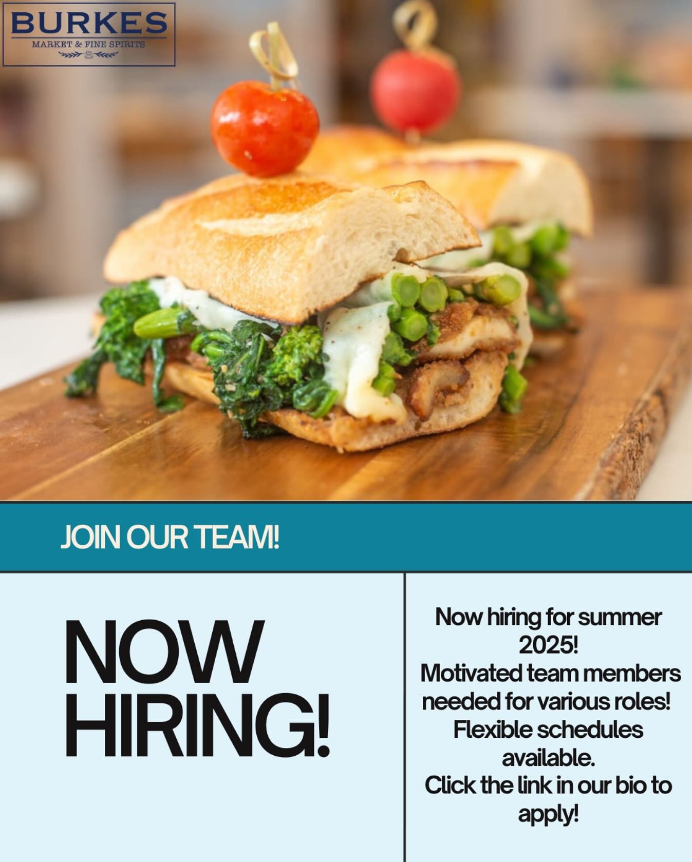 We&rsquo;re looking for team members for summer 2025! If you&rsquo;re enthusiastic, committed, and can work weekends, we want to hear from you! Apply online or come stop in the market to fill out an application!