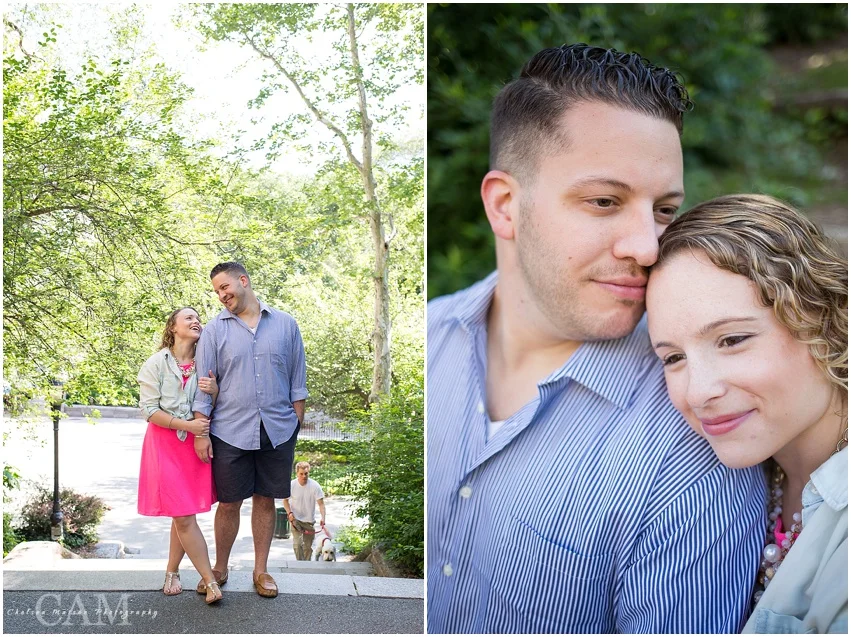Kristen + Jon Engagement UES with Chelsea Matson Photography