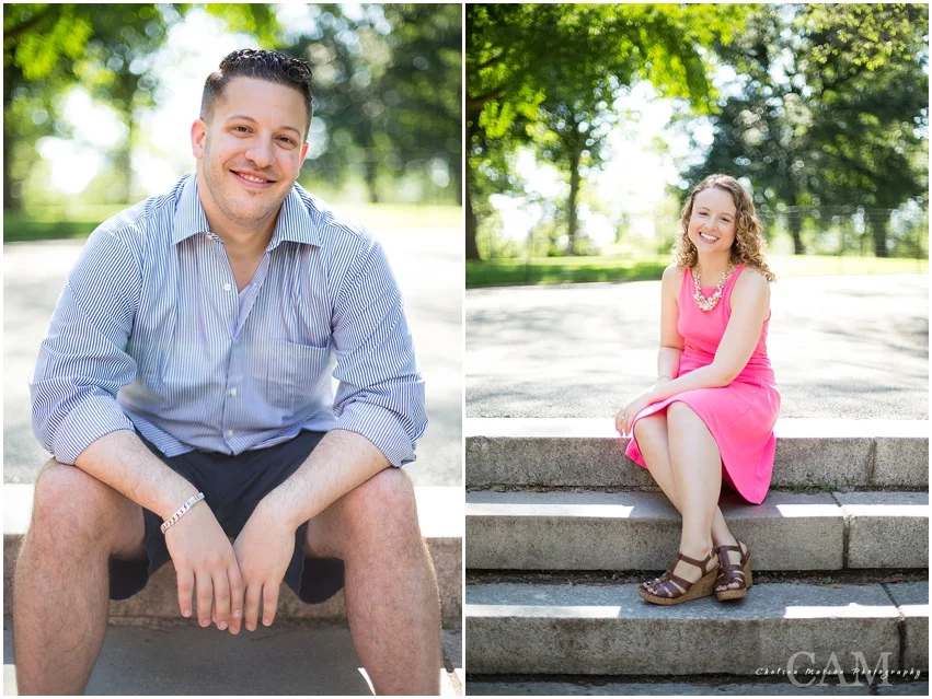 Kristen + Jon Engagement UES with Chelsea Matson Photography