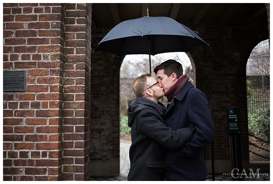 Evan + Kyle Central Park Engagement