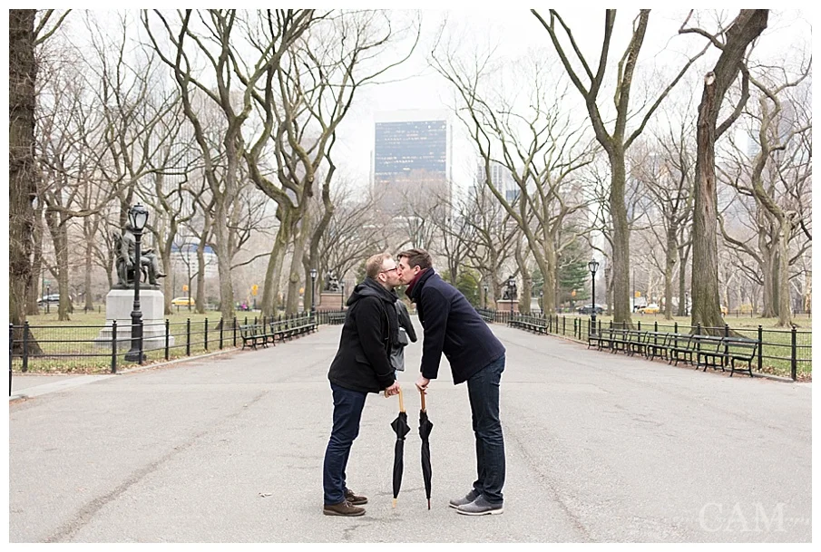 Evan + Kyle Central Park Engagement