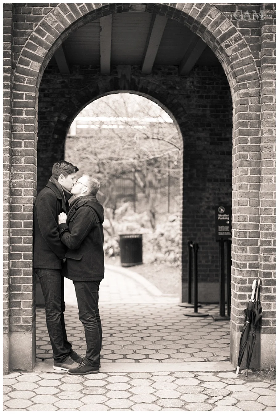 Evan + Kyle Central Park Engagement