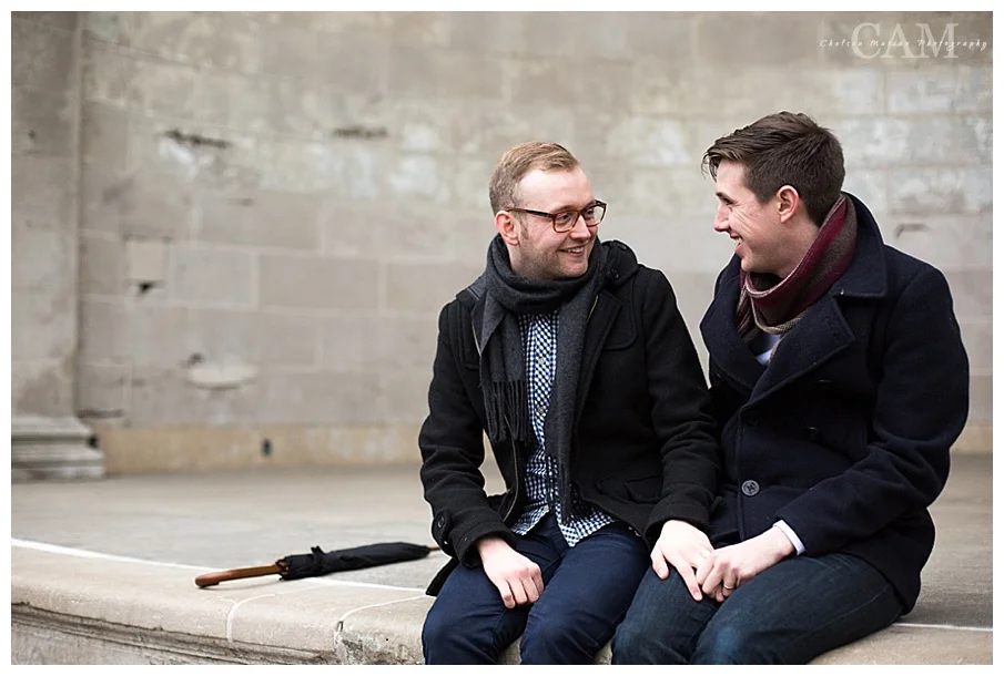 Evan + Kyle Central Park Engagement