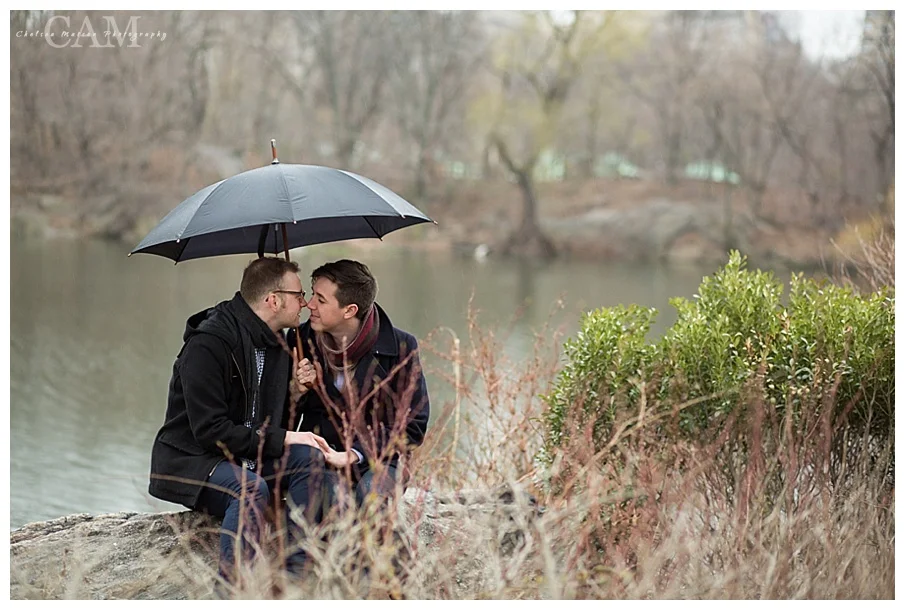 Evan + Kyle Central Park Engagement