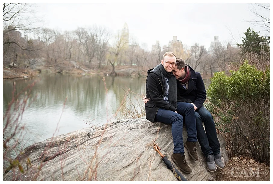 Evan + Kyle Central Park Engagement