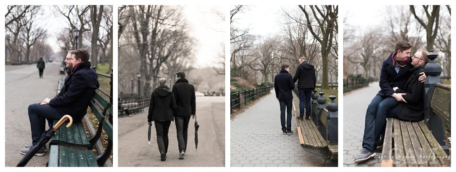 Evan + Kyle Central Park Engagement