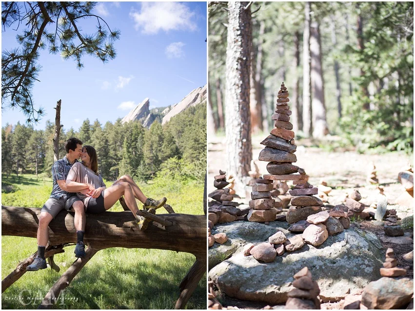 Victoria + Jason Boulder Colorado Engagement Session with Chelsea Matson Photography