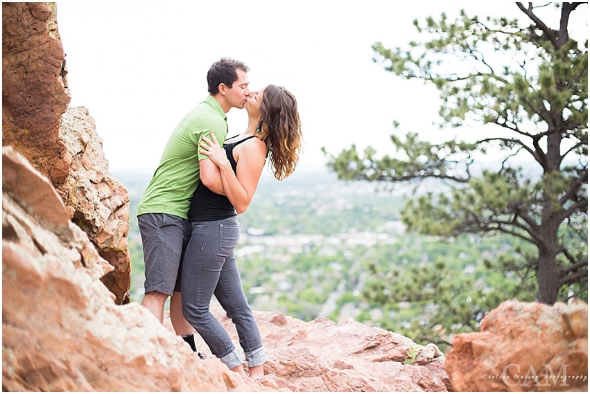 Victoria + Jason Boulder Colorado Engagement Session with Chelsea Matson Photography