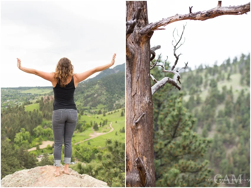Victoria + Jason Boulder Colorado Engagement Session with Chelsea Matson Photography