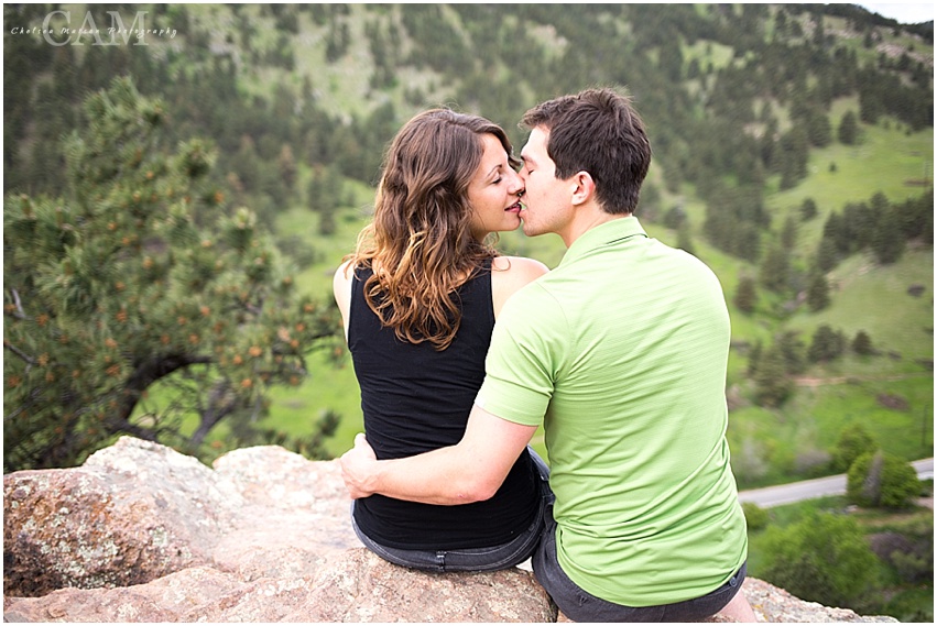 Victoria + Jason Boulder Colorado Engagement Session with Chelsea Matson Photography