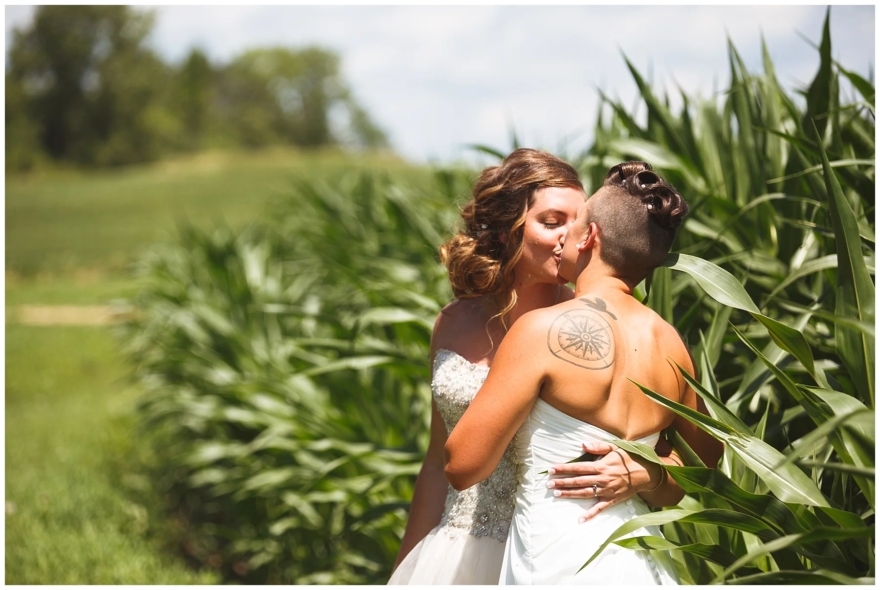 Abby + Jess Married, Elk Farm in Hampton MN