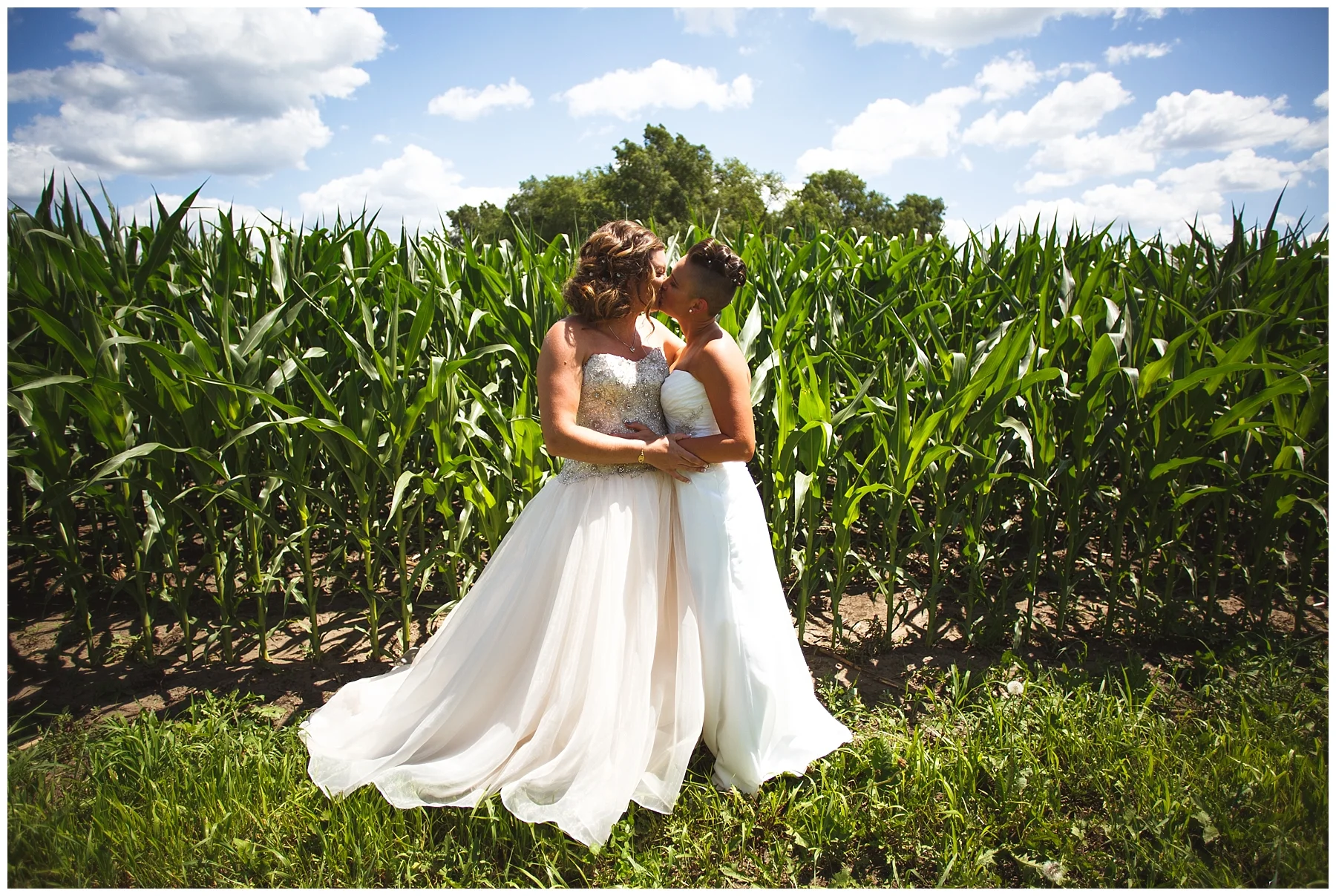 Abby + Jess Married, Elk Farm in Hampton MN