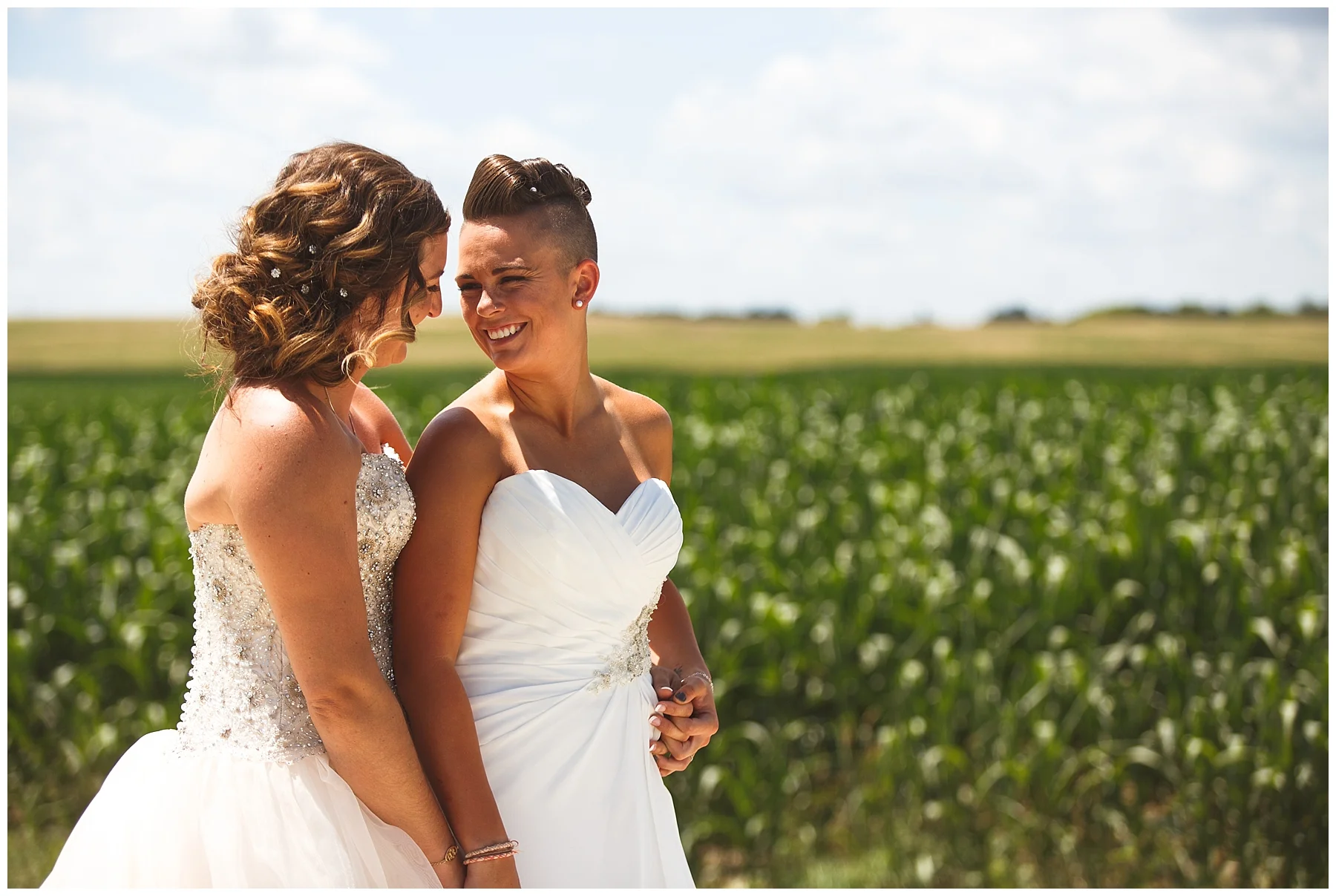 Abby + Jess Married, Elk Farm in Hampton MN