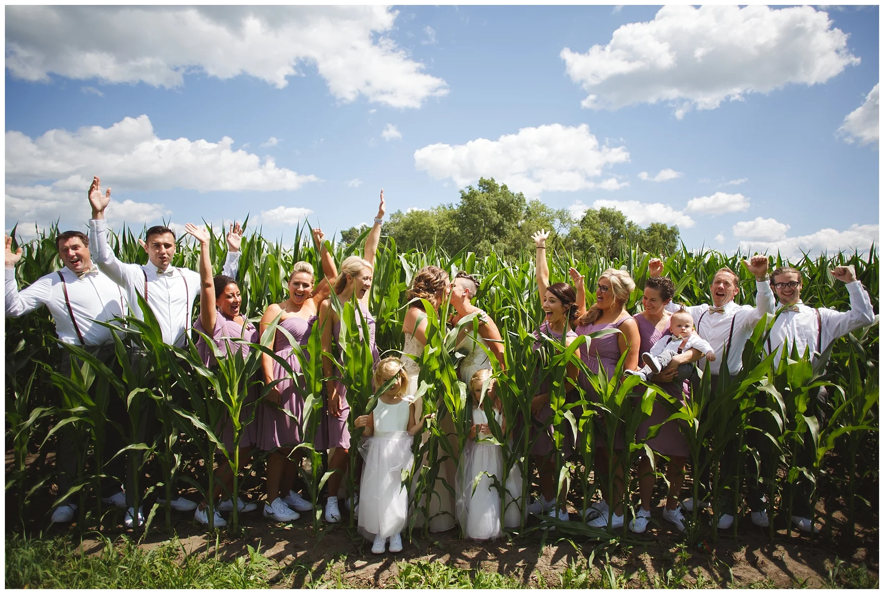 Abby + Jess Married, Elk Farm in Hampton MN