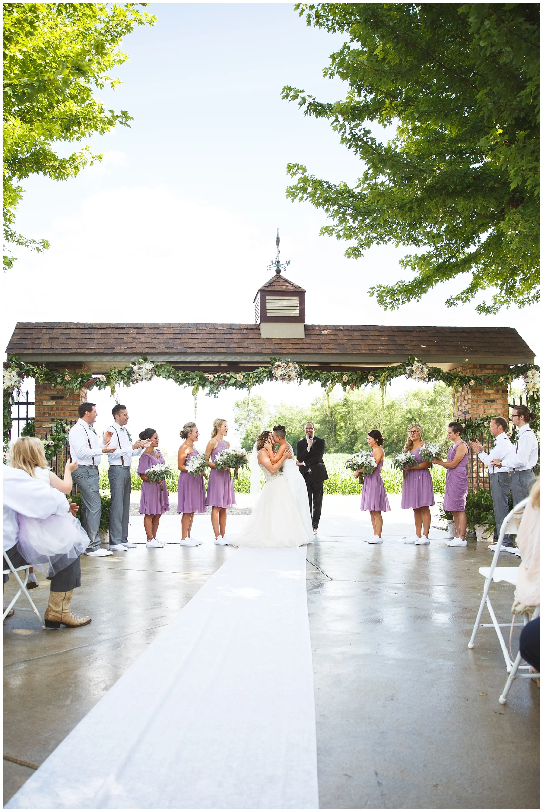 Abby + Jess Married, Elk Farm in Hampton MN