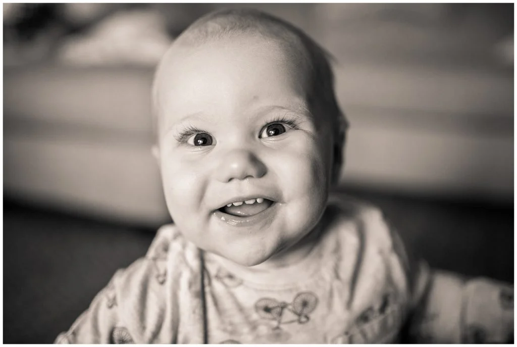 Beautiful BIG smile.