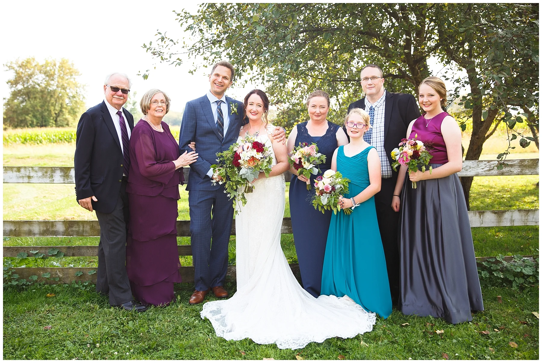 Kim + Jeff Married at Mapleton Barn - Chelsea Matson Photography 2017