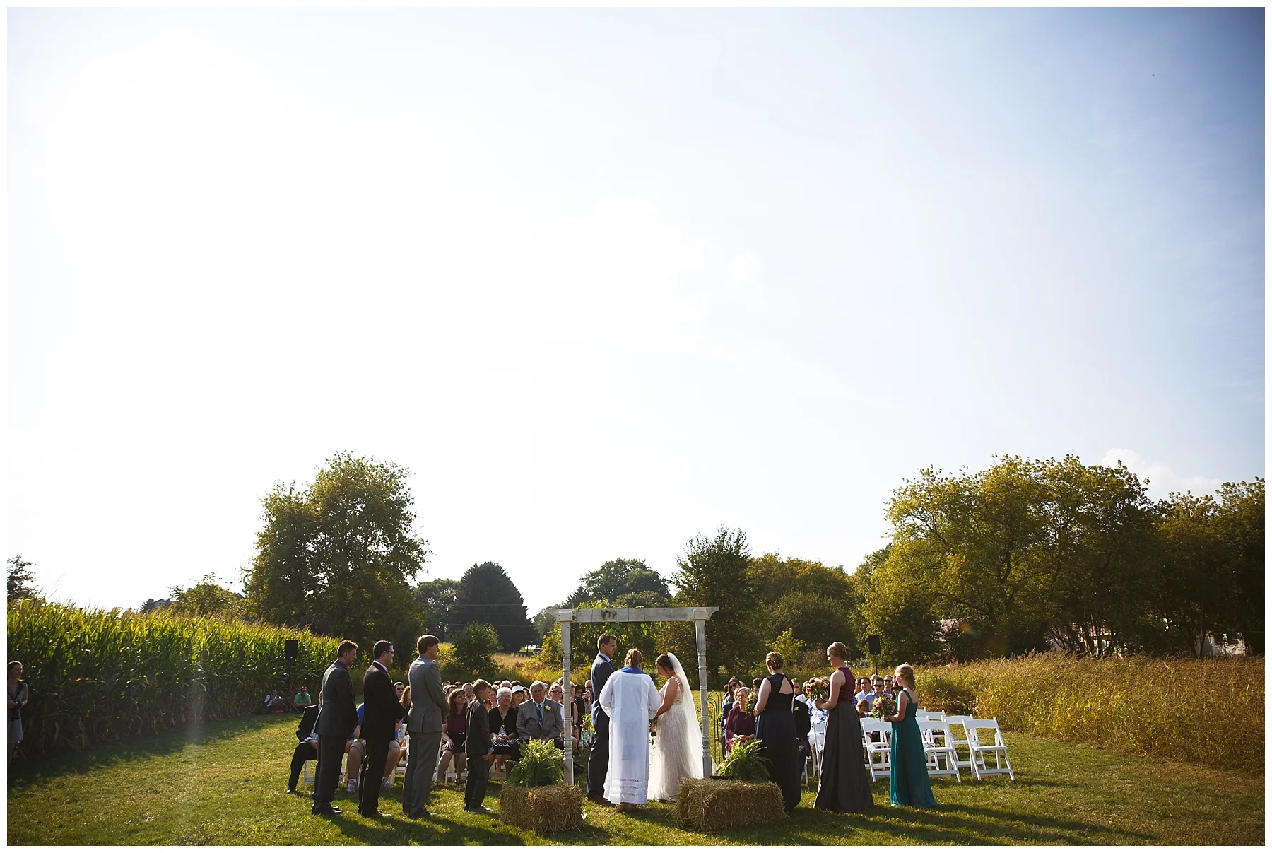 Kim + Jeff Married at Mapleton Barn - Chelsea Matson Photography 2017