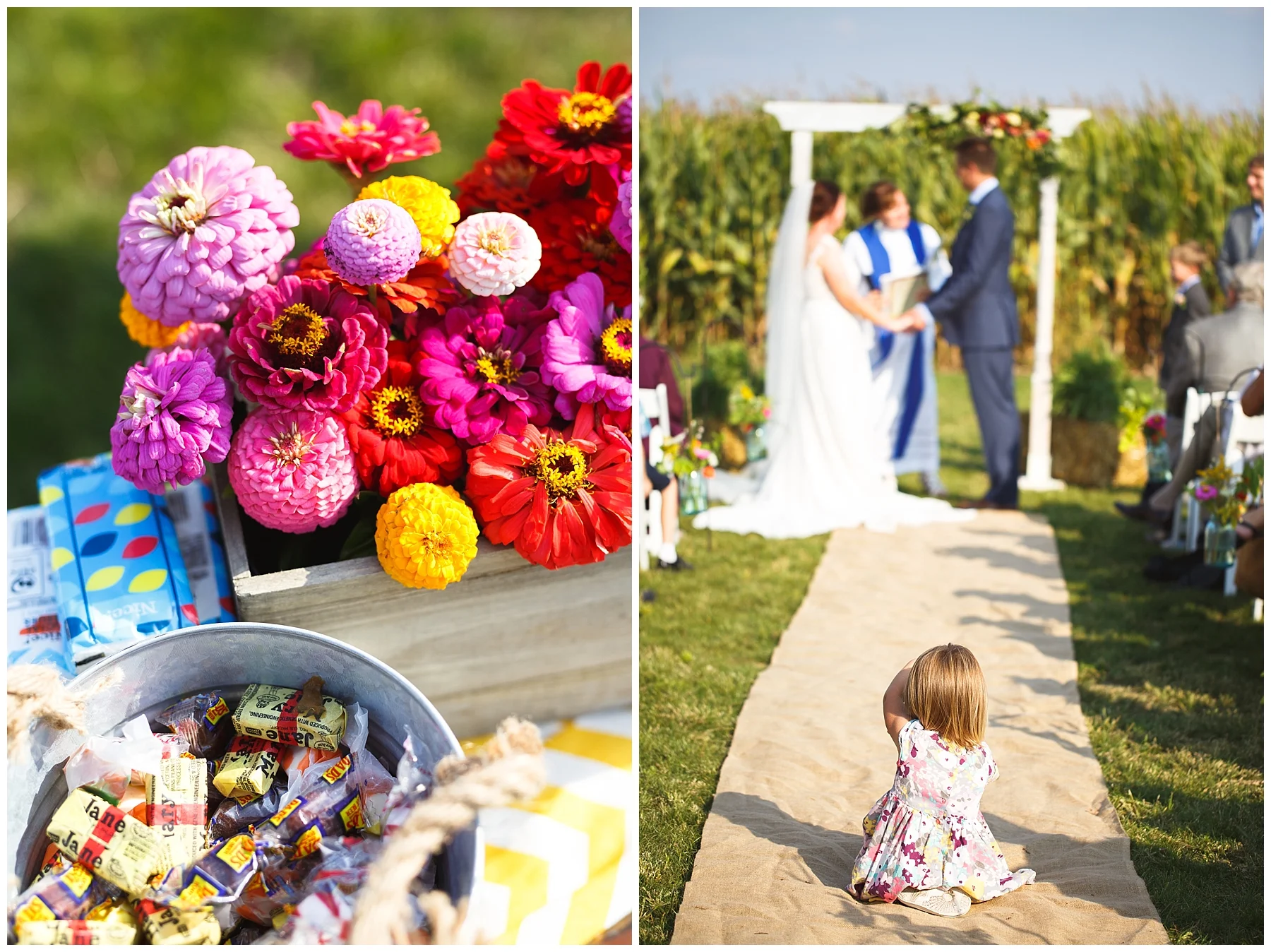Kim + Jeff Married at Mapleton Barn - Chelsea Matson Photography 2017