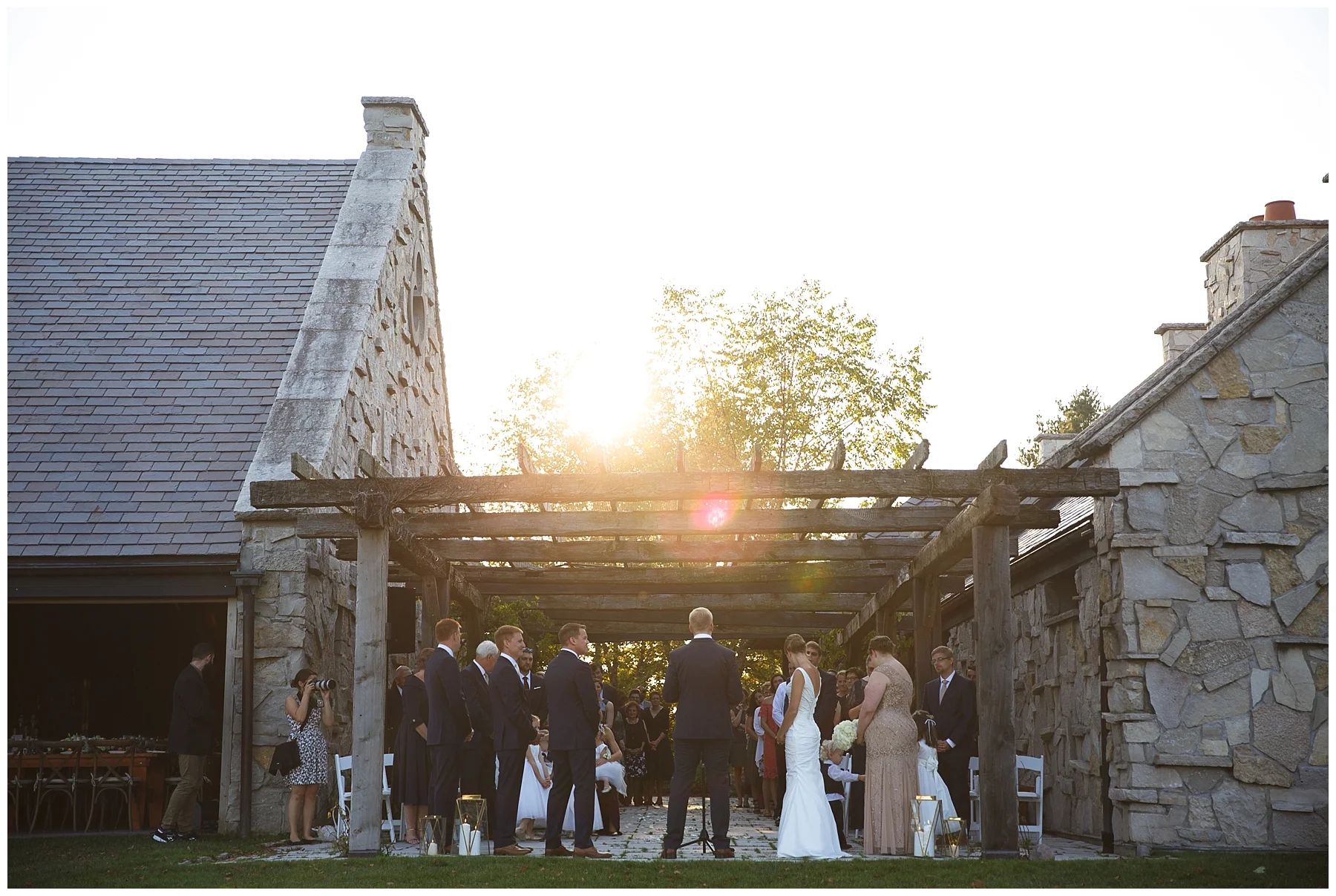 Elizabeth + Tad Married at Whistling Straits, Kohler WI 2017 - Chelsea Matson Photography