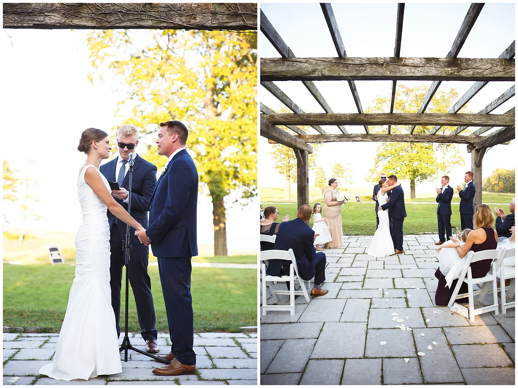 Elizabeth + Tad Married at Whistling Straits, Kohler WI 2017 - Chelsea Matson Photography