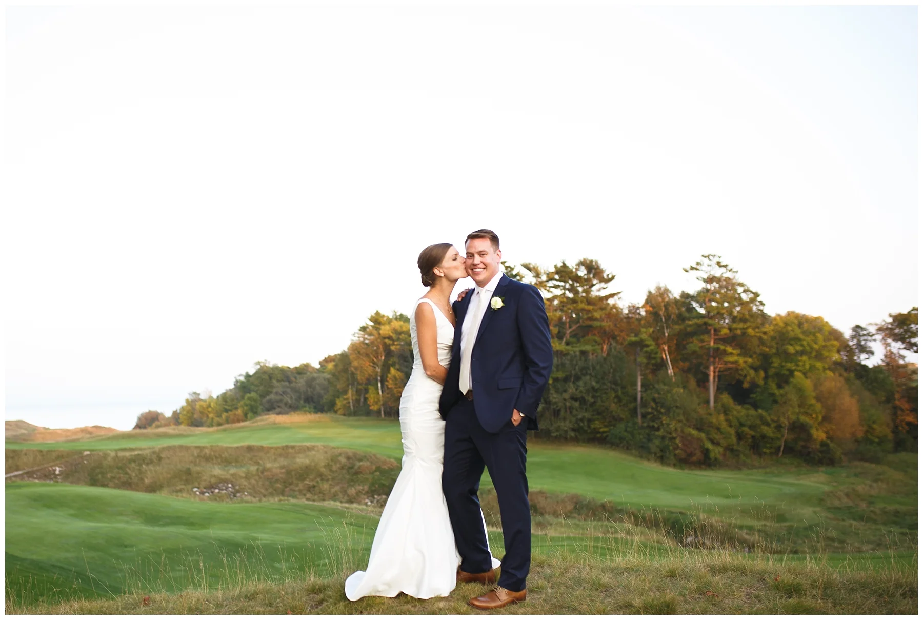 Elizabeth + Tad Married at Whistling Straits, Kohler WI 2017 - Chelsea Matson Photography