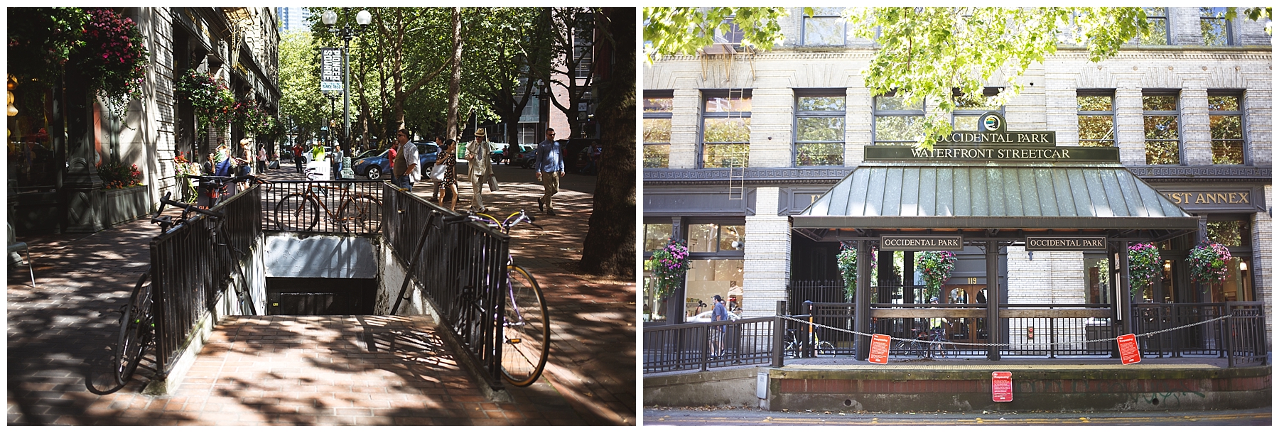 Seattle sites, Occidental Ave