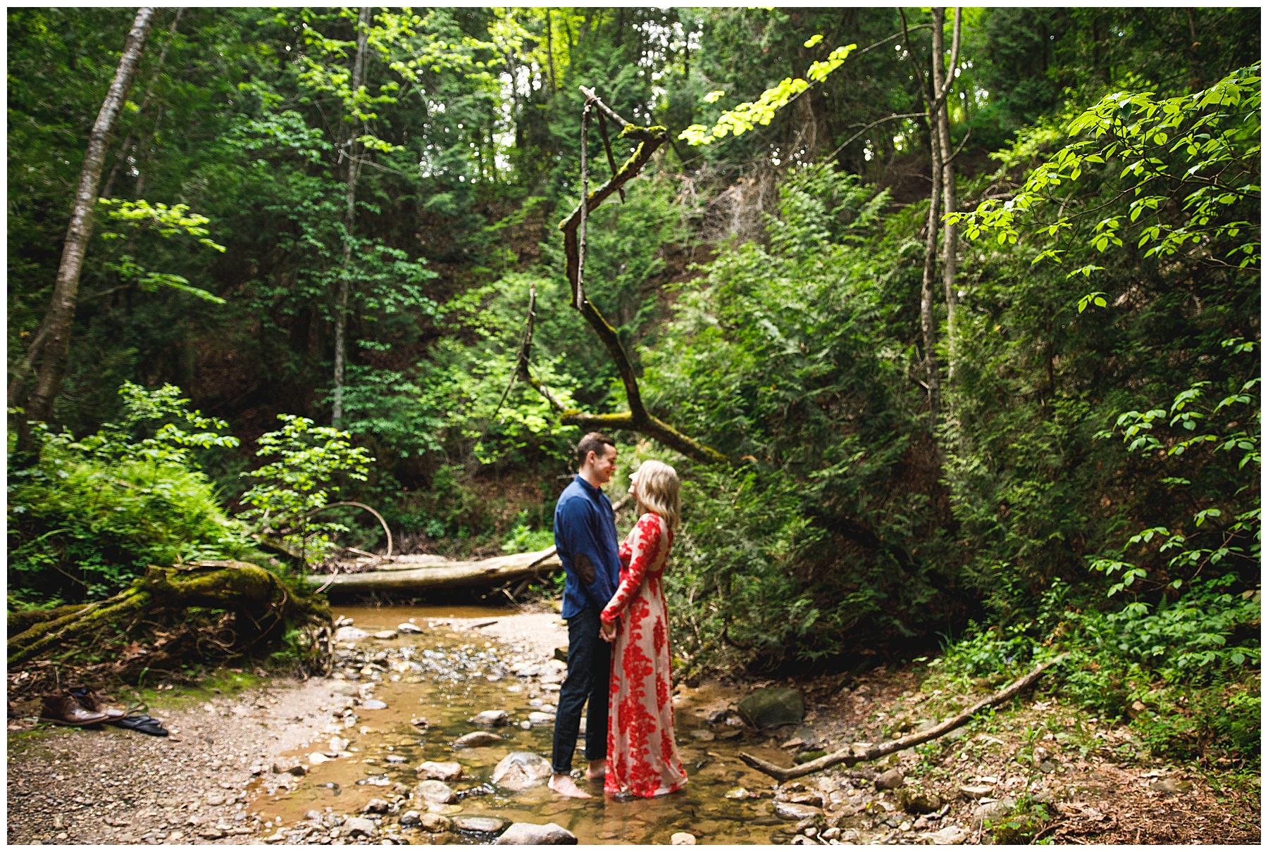  Romantic + Whimsical woodland engagement session - Chelsea Matson Photography 