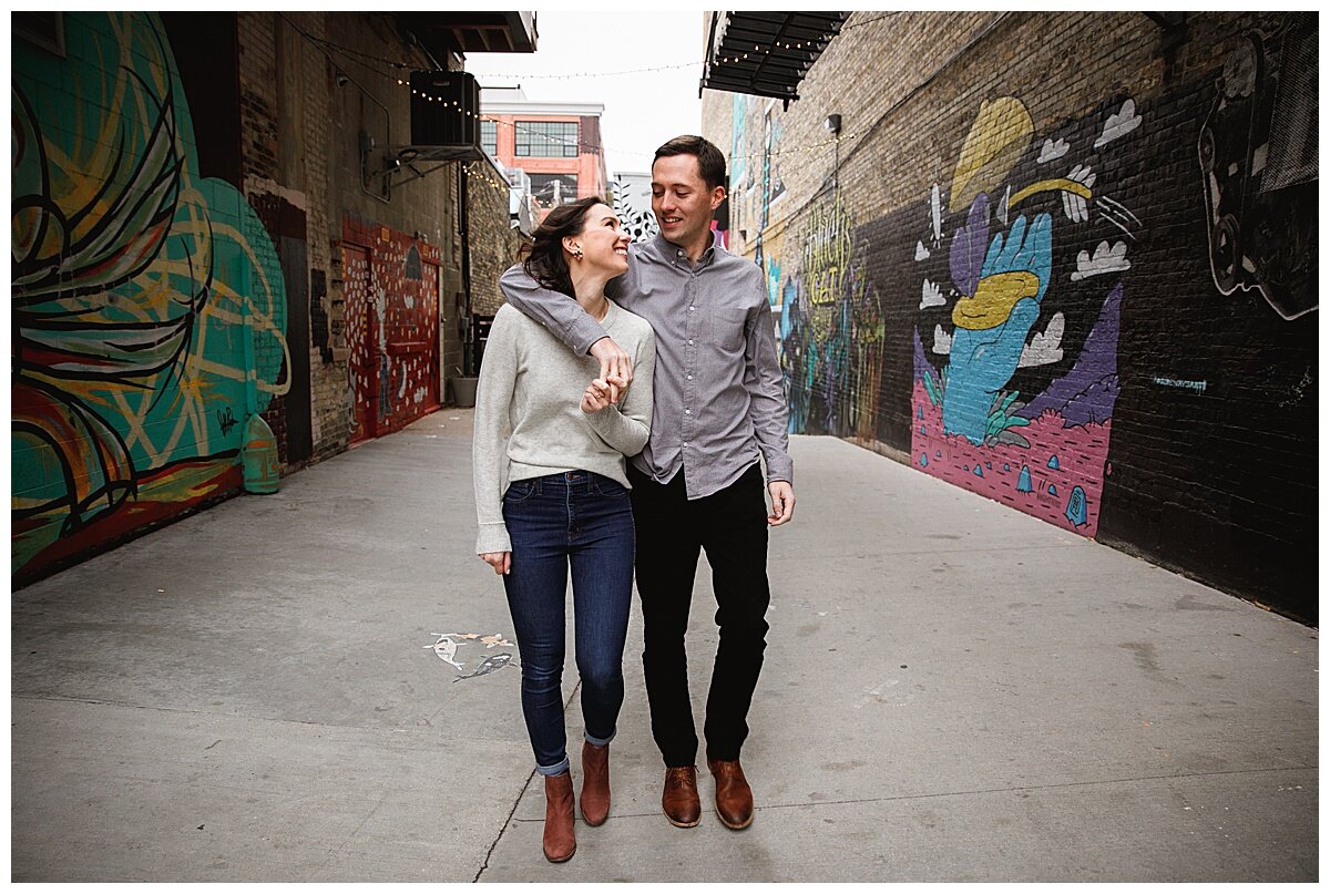  black cat alley engagement session milwaukee wi - chelsea matson photography 