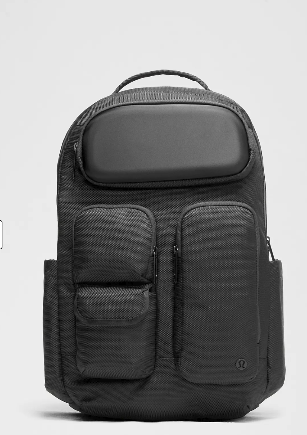 black lulu lemon back pack