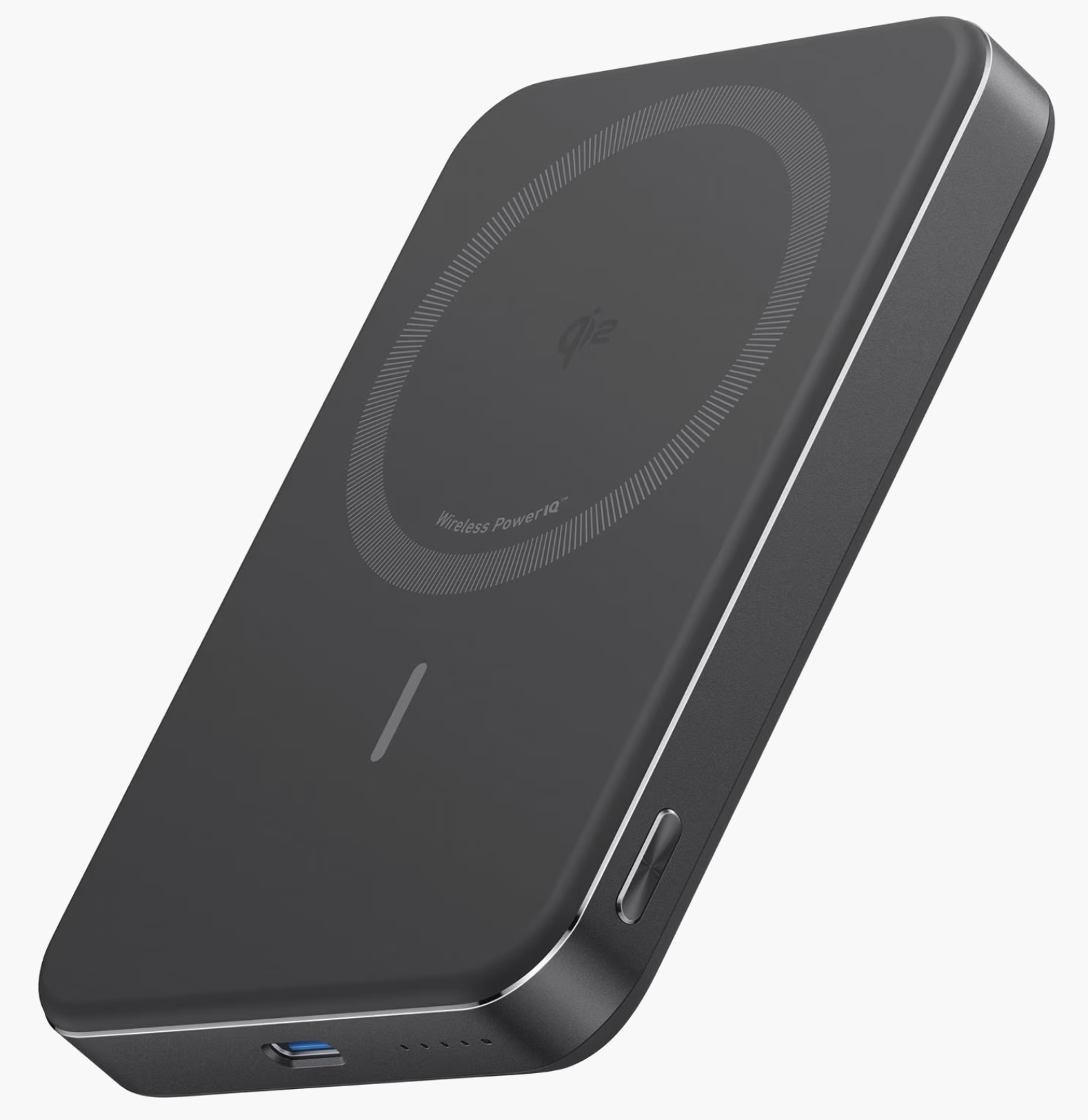 black wireless charger