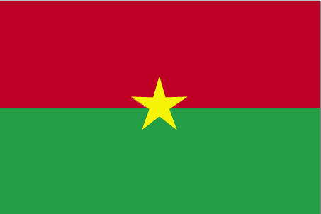 National Flag of Burkina Faso