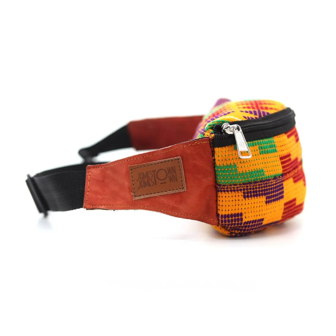 kente fanny pack